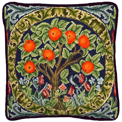 W.Morris. Canvas.orange-tree-TAC22-bothy-threads